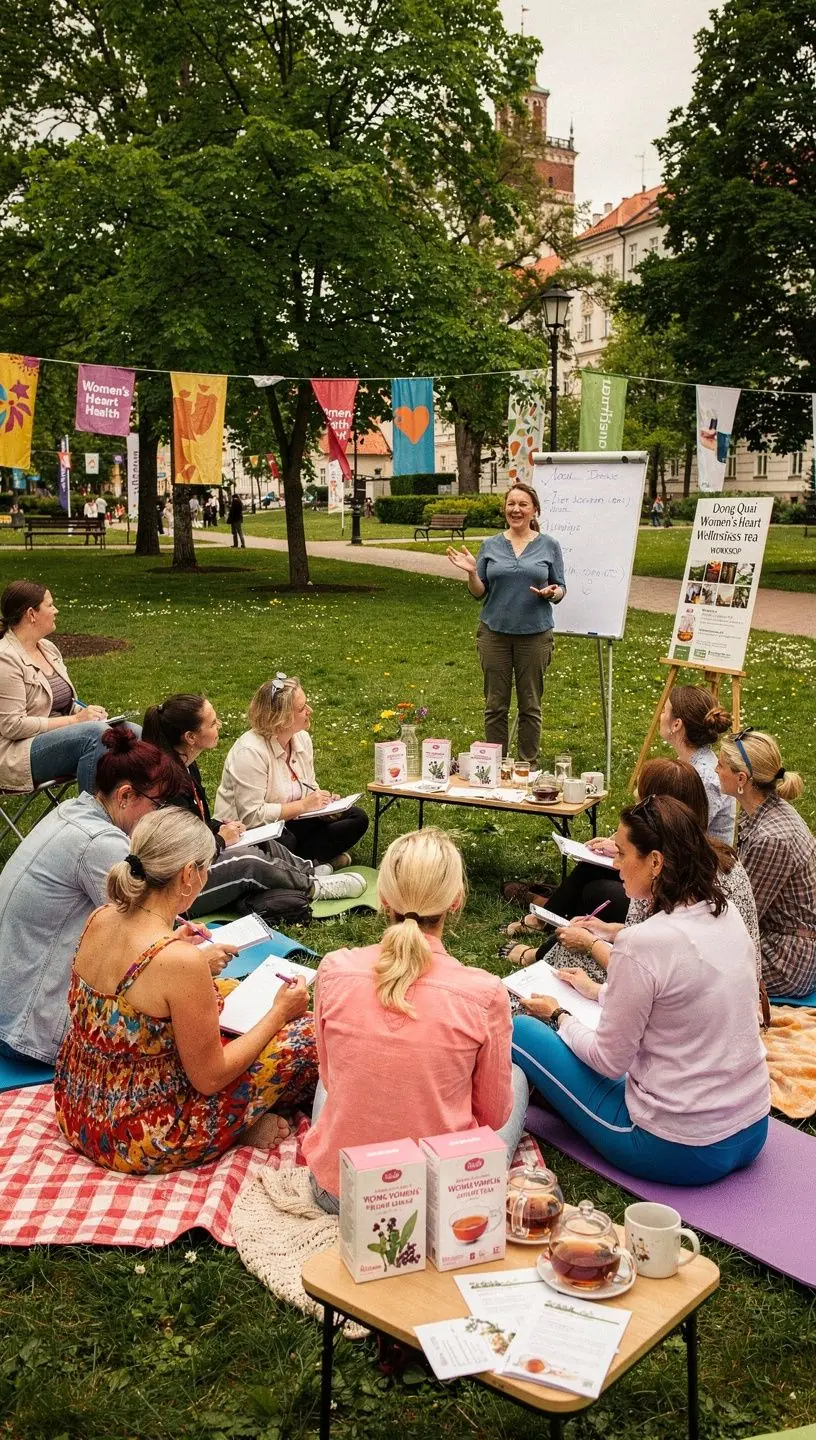 Žolelių ingredientai, skirti moterų gerovei ir energijai didinti.