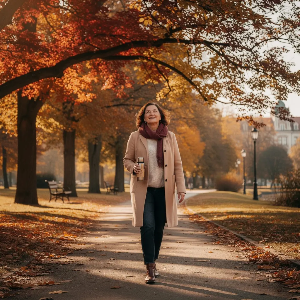 Sveikatos simboliai, susiję su moterų gerove ir pusiausvyra.